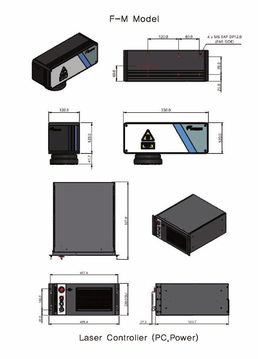 FIBER MOPA - Suitable for metallic and non - metallic materials