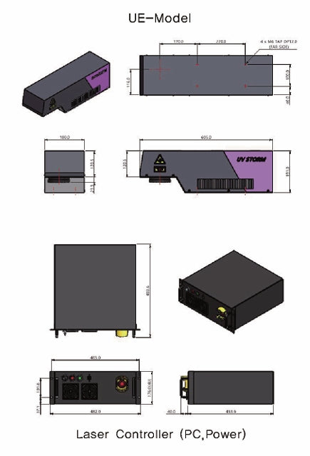 Server Router Uv Green/UV - High precision, suitable for special materials (Pre-Order)